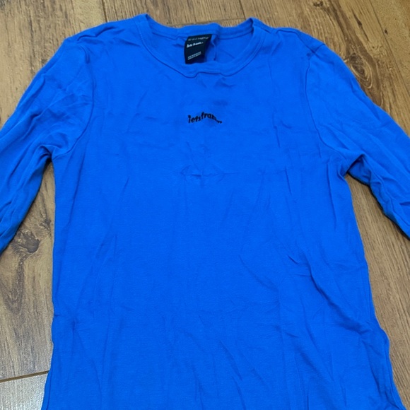 Cobalt blue longsleeve top - Picture 1 of 2